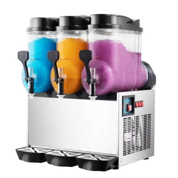Slushy Maschine – Slush Maker mit 3 Behältern (je 12 L)