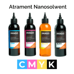 Nanosolvent ink set 4x100ml