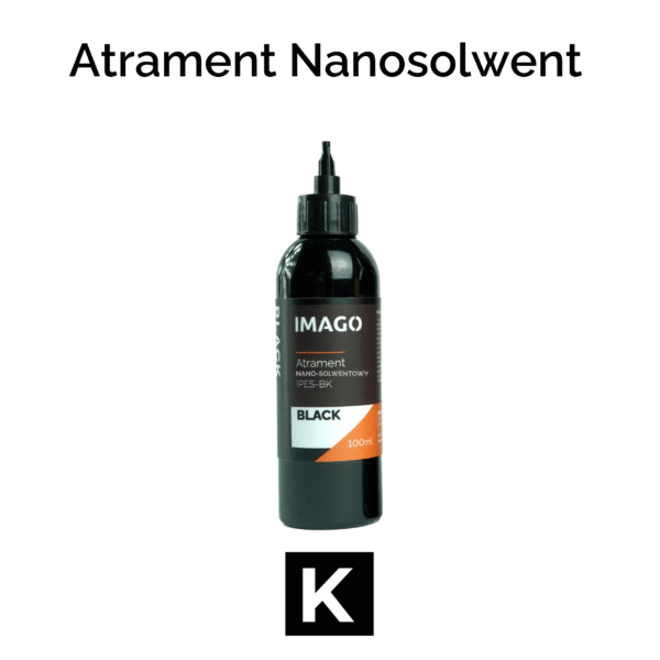 BLACK nanosolvent ink 100ml