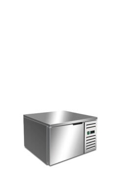 Stainless steel commercial freezer unit