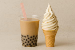 The Rise of Bubble Tea & Soft Serve Combos